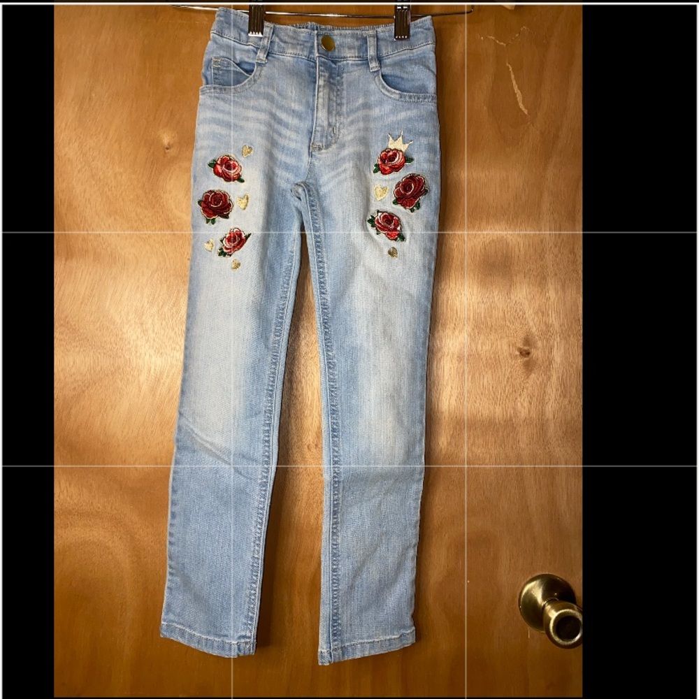 Girls Rose Jeans